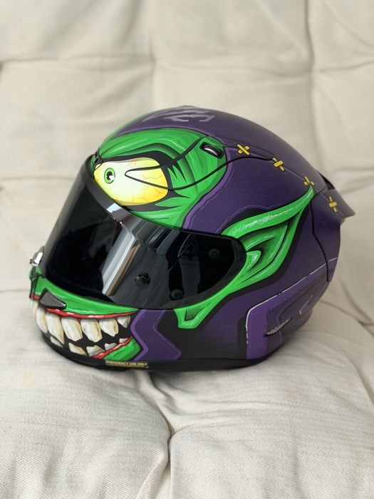 Capacete HJC Rpha 11 Goblin Marvel
