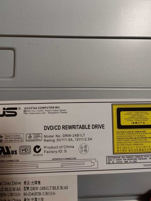 Asus dvd cd rewritable drive drw-24b1lt