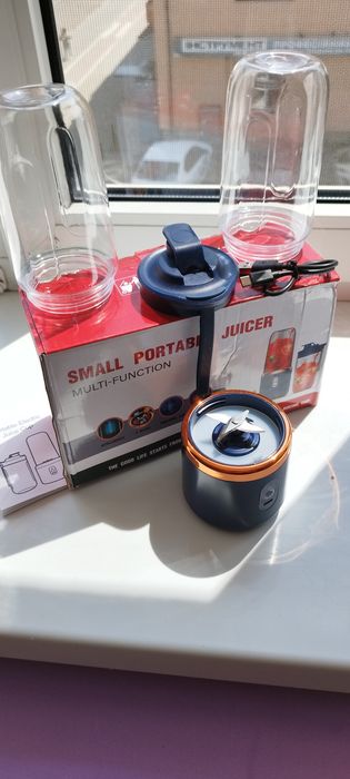 Безпровідний блендер UsB (Двокубковий дизайн)