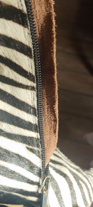Oryginalne kozaki zebra r.40 kolekcja Karen Millen