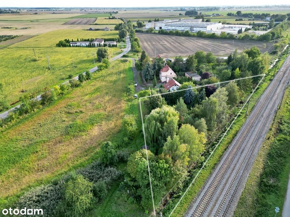 Uzbrojona działka budowlana z MPZP w Gniewkowie