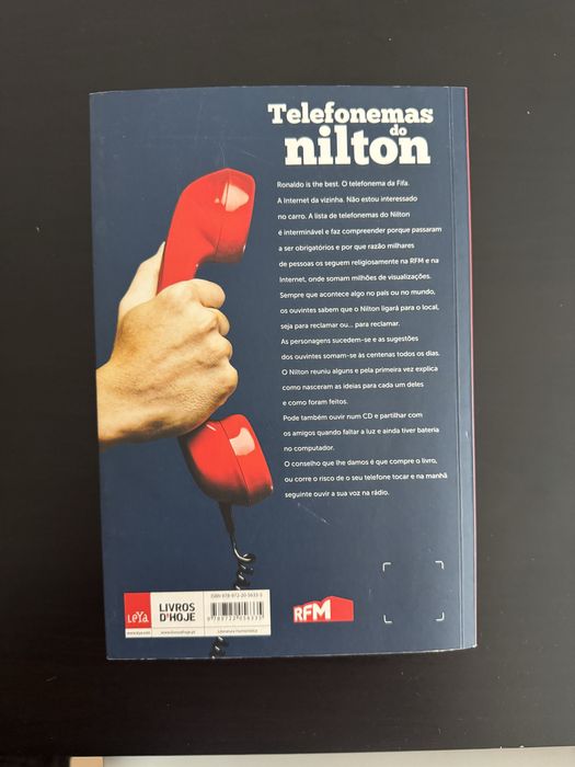 Livro Telefonemas do Nilton