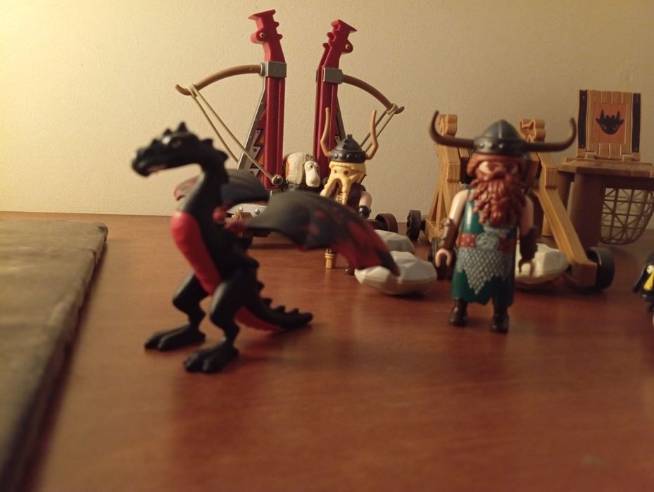 Playmobil Personalizado - 3 conjuntos - "como treinares o teu dragão"