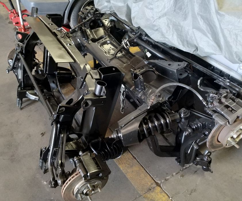 Kit charriots MG TF para colocar MGF