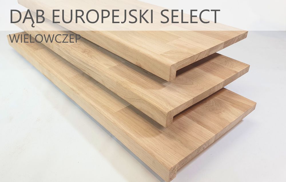 Nakładki dąb europejski select mikrowczep 900x320/300x20/40