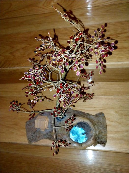 Árvore Artificial em Cobre - Antiga