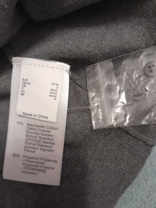 Kardigan BodyFlirt BonPrix bawełn rękaw trzy czwarte