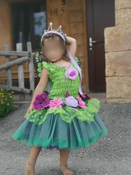 3-6 lat Sukienka wróżka bal karnawałowy strój