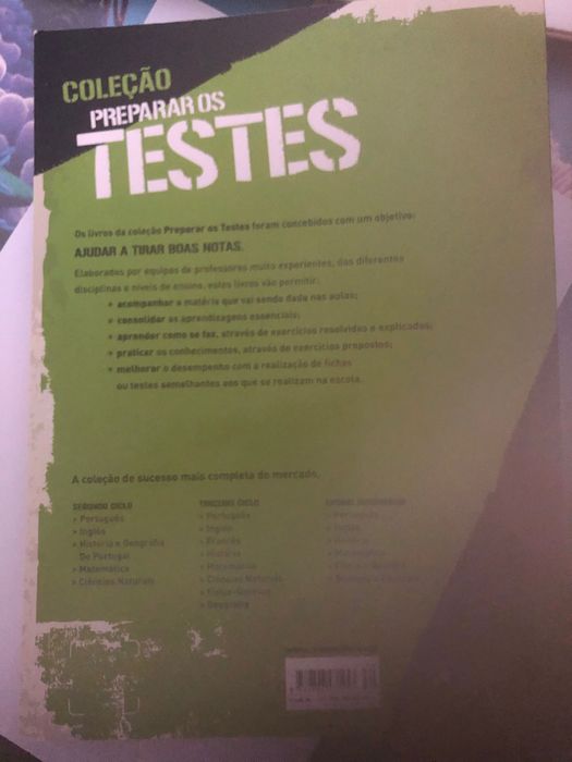 Livro preparar os testes biologia e geologia