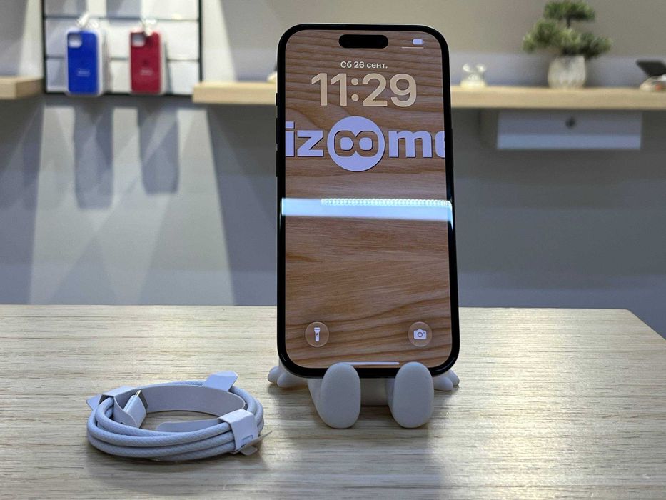 /13989/ iPhone 15 128GB Black Гарантія Розстрочка Обмін
