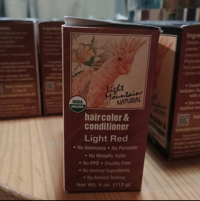 Henna Light Mountain Light Red