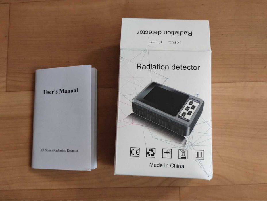портативний лічильник Гейгера BR-9B/XR1 дозиметр перевірений