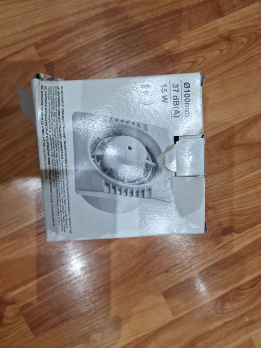 Extrator de Ar 100mm para WC  com Fatura e Garantia 3 anos