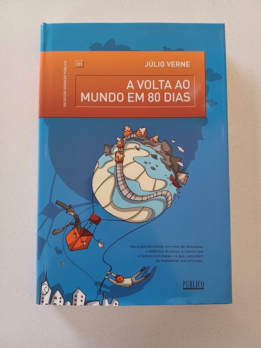 Livro A Volta ao Mundo em 80 dias- Júlio Verne