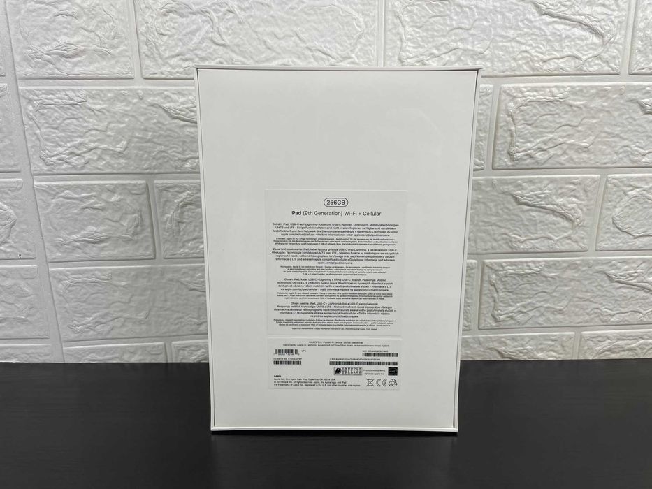 Apple iPad 9-го покоління Wi-Fi + LTE 256GB Space Gray MK4E3FD/A A2604 Neverlock – новий