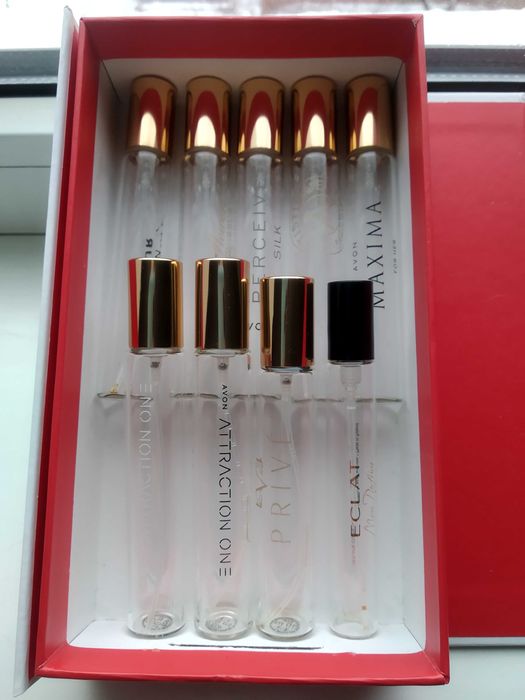 10 мл._9шт._Флакончики_флакони з-під духів від Avon та Oriflame_парфюм