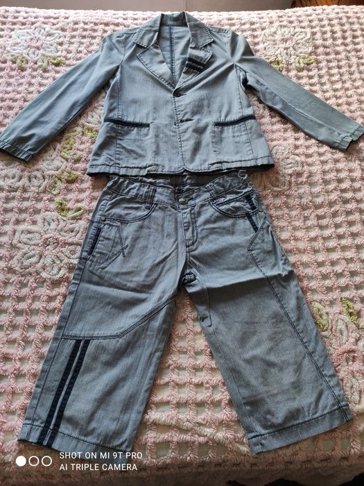 Blazer + calça perna curta