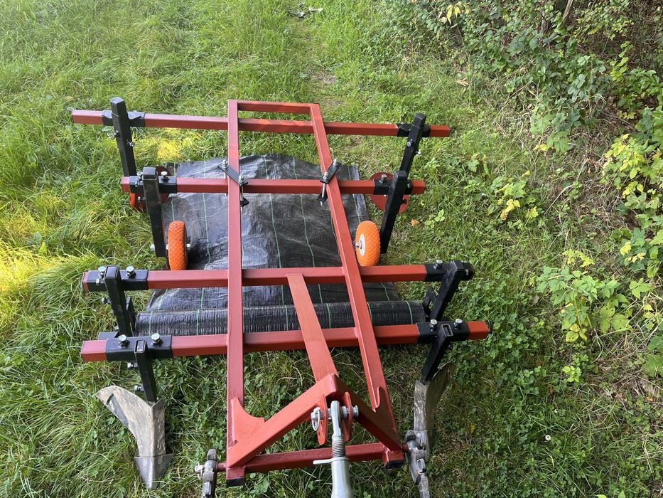 Rozwijarka do folii mini ciągnik ogród formownica do zagonów
