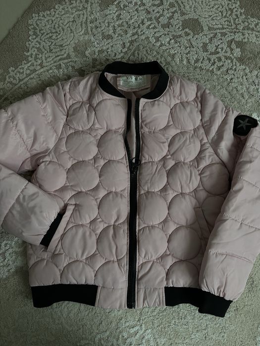 Куртка рожевого кольору