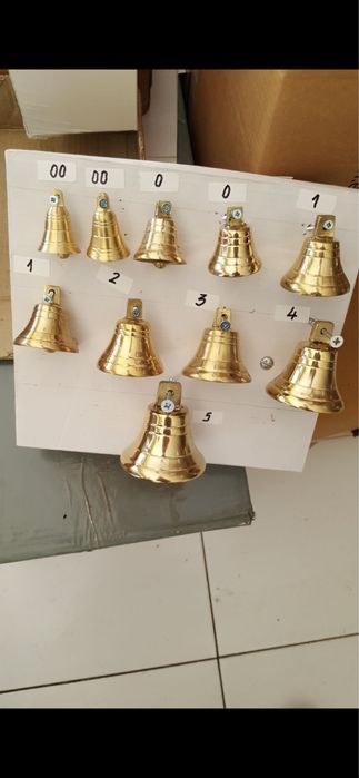 Sinos em bronze vários tamanhos