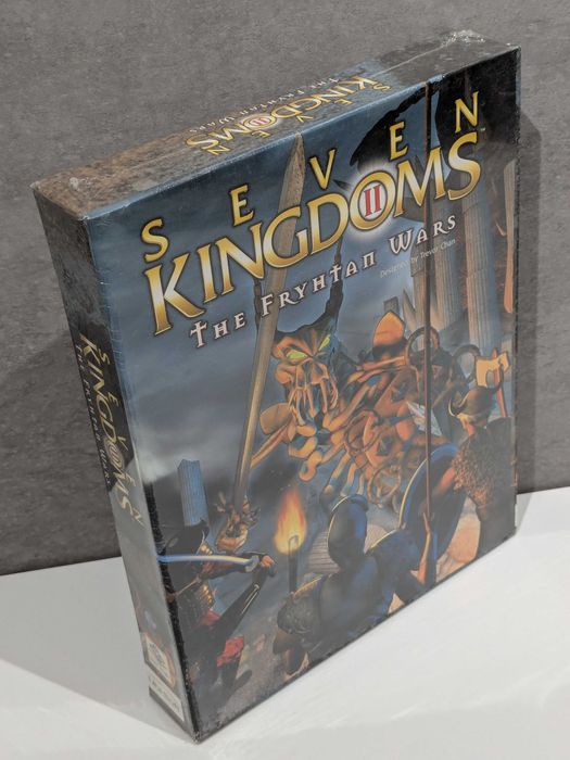 Seven Kingdoms II The Fryhtan Wars BIG BOX zafoliowany gra PC ENG 1999