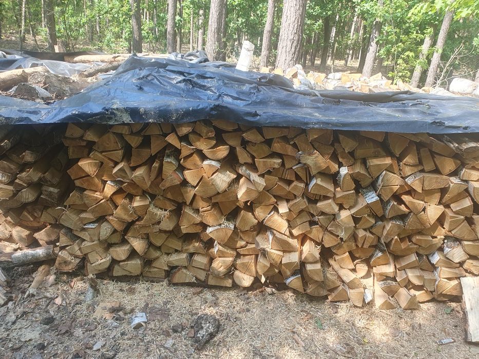 Drewno opałowe - brzoza, dąb, grab