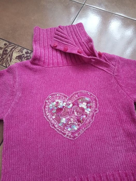 Golf sweterek rozmiar 104-110