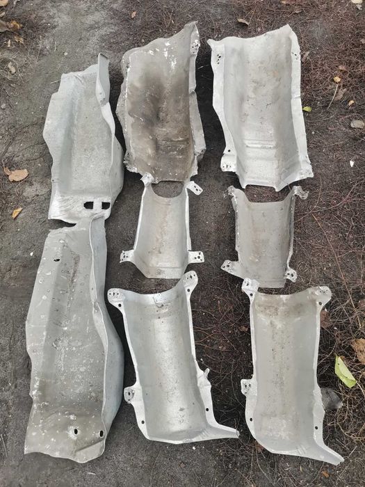 Защита глушителя, защита привода, ремня Октавия Гольф 4 Бора