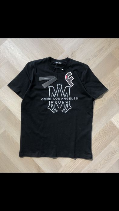 Koszulka amiri s m l xl xxl bawelna 100% bluzka tshirt dior balmain lv