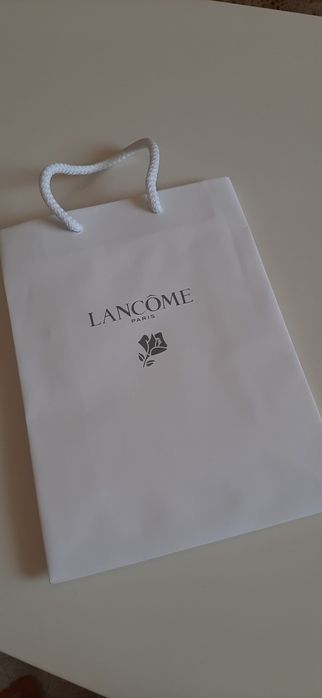 Saco papel branco Lancome