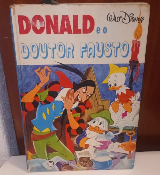 Livro Donald e o doutor fausto