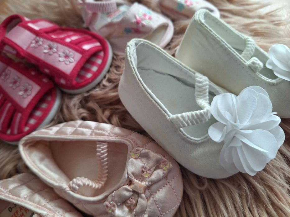 Buciki niemowlęce niechodki