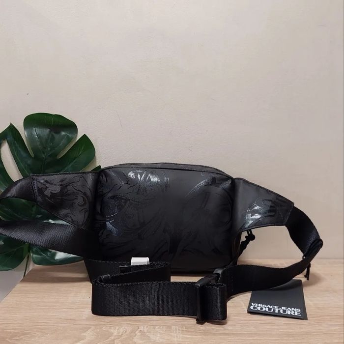 Сумка бананка поясная мужская чоловіча Versace Jeans Couture оригинал