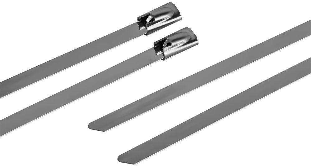 Opaski zaciskowe stalowe/metalowe 4,6 x 300 100el. kd10864 Kraft Dele