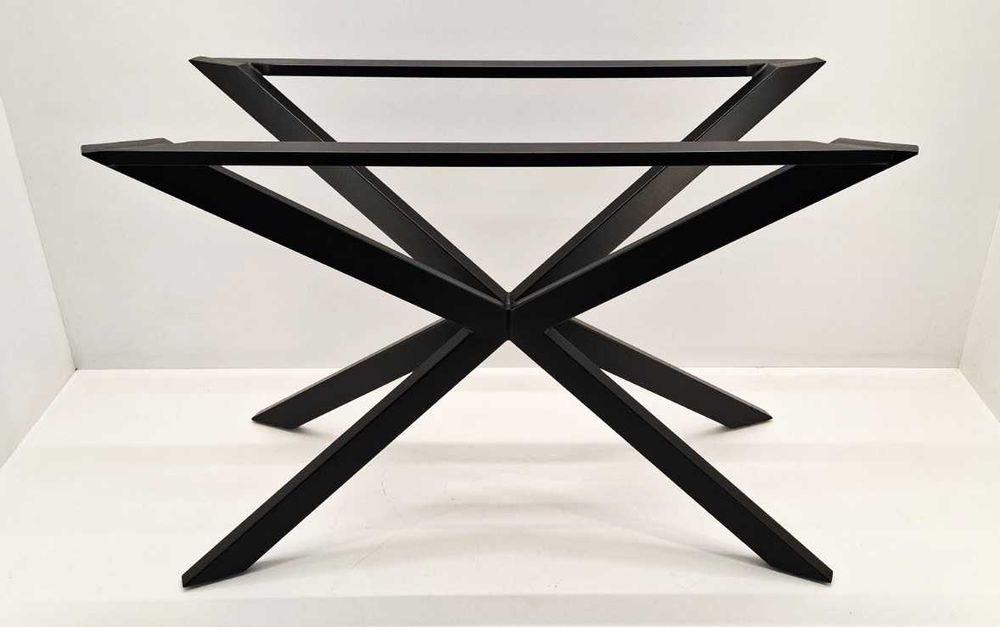 Опори для столу з металу | Ніжки Лофт, підстілля для стільниці