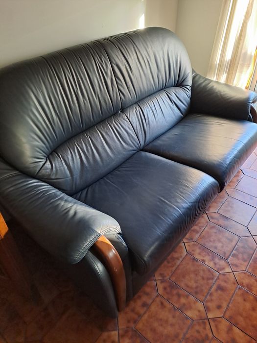 Vendo Sofás em pele