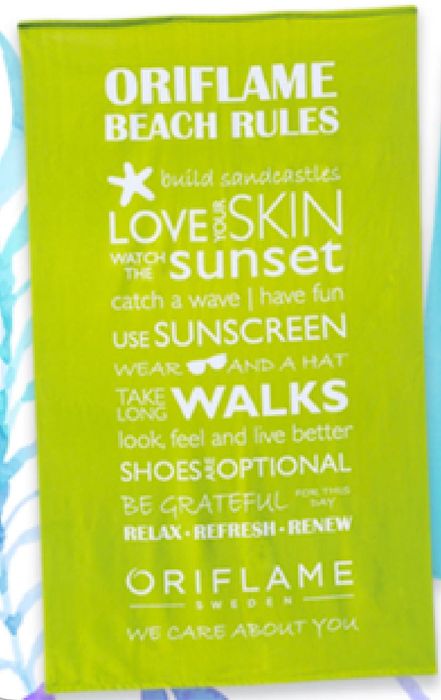 Toalha de Praia Nova Oriflame