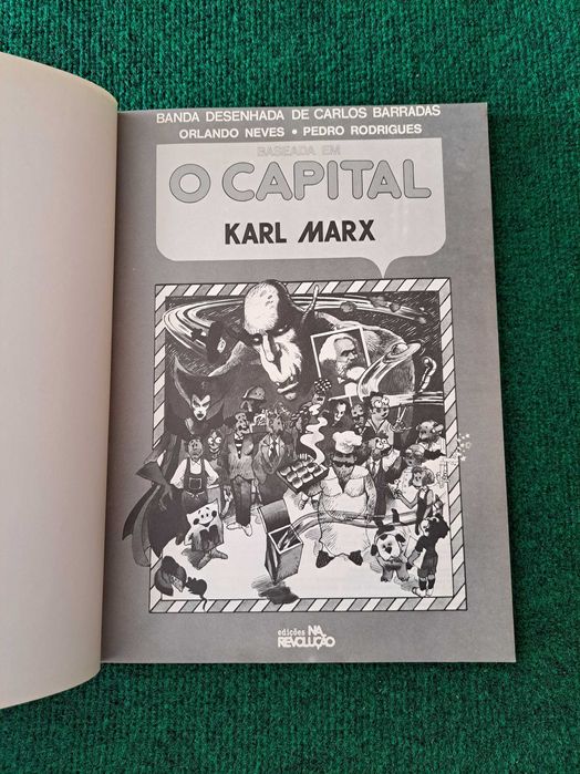 O Capital - Karl Marx (Banda Desenhada de Carlos Barradas)