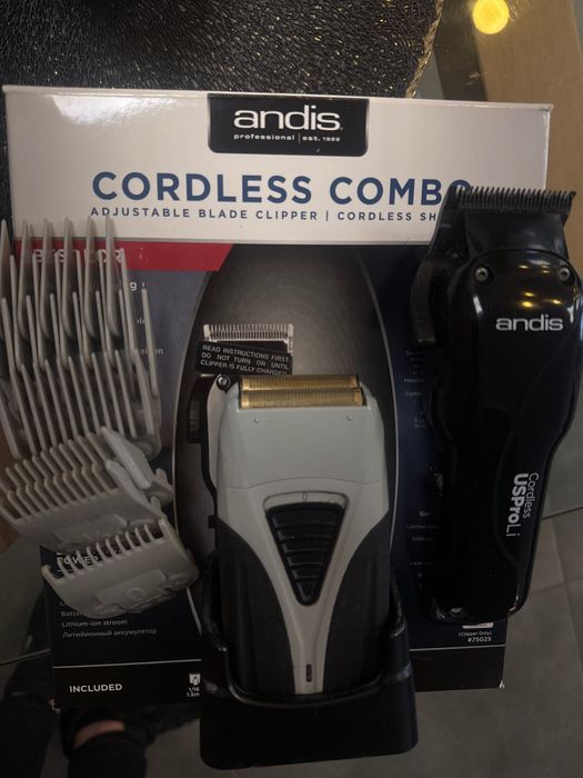 Maszynka i golarka andis barber