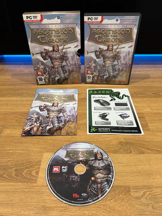 Ascension to the Throne Wojna o Koronę (PC PL 2007) premierowe wydanie