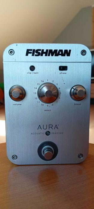 ギター Fishman Aura Dreadnought Fishman Aura Imaging Pedal Dreadnought - Dreadnought