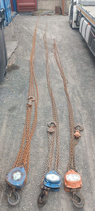 Wyciągarka łańcuchowa RUKCUG 3tony  6m oraz 10m 8m  TRACTE
