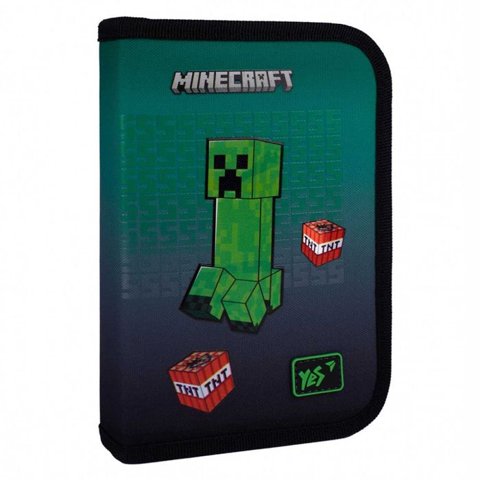 Набір Minecraft шкільний рюкзак+пенал+сумка для взуття+пляшка+папка