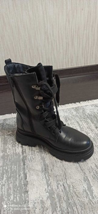 Ботінки зимові з натуральної шкіри