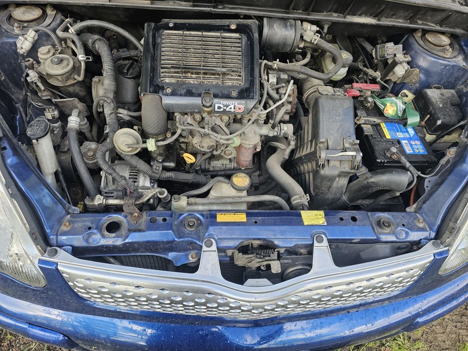 Toyota yaris verso 1.4 d4d silnik
