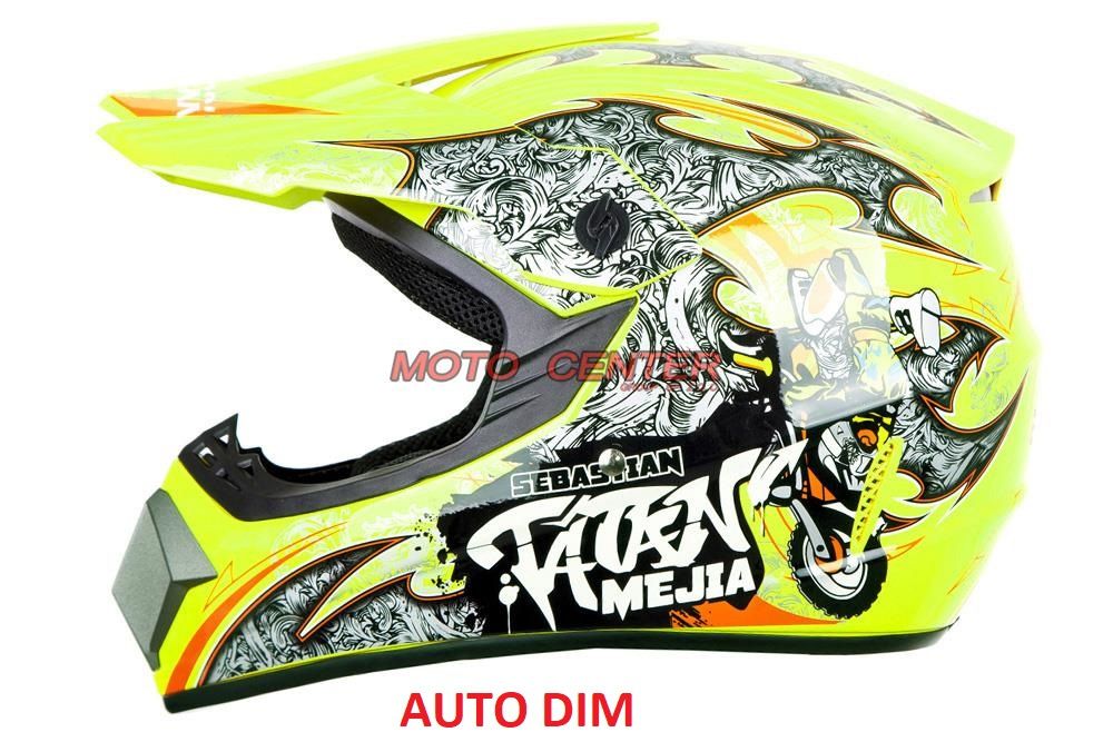 Kask Crossowy hulajnoga enduro quad atv MD-905