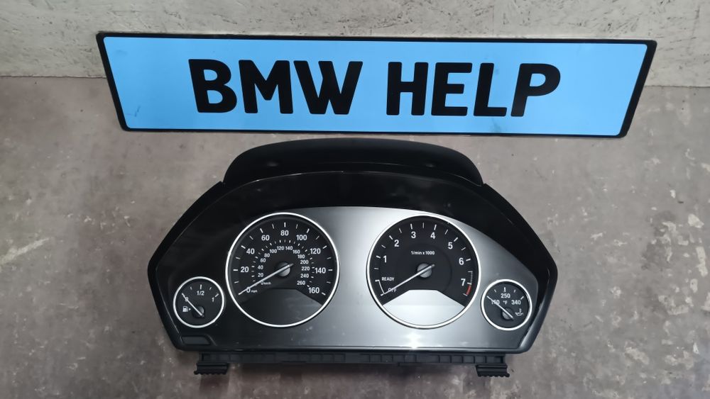 Приборная панель щиток приборов БМВ ф30 н20 328i Разборка BMW HELP