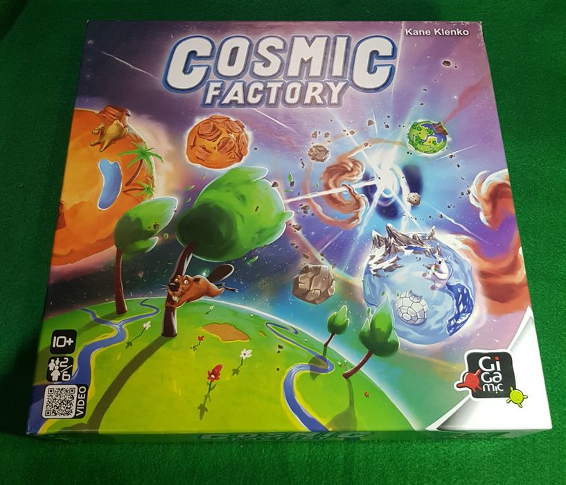 Jogo de tabuleiro Cosmic Factory