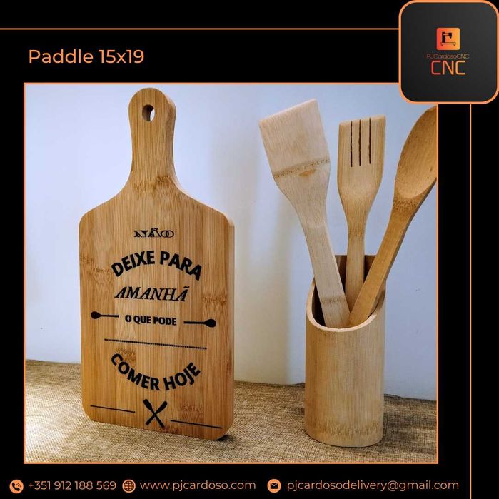 Tábua de Madeira Personalizada | Gravação a Laser