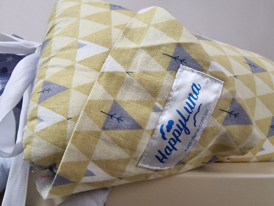 Кокон гніздечко лежанка для новонародженого немовля Happy Luna